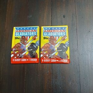 Topps American Gladiators Sealed Cards
